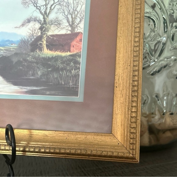 Framed River Cottage Print - Picture 6 of 6